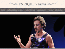 Tablet Screenshot of enriqueviana.com